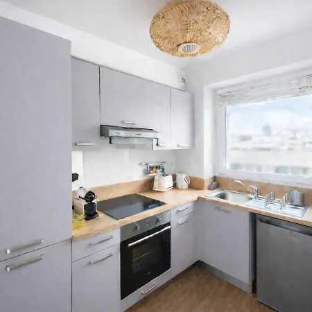 Parenthese Cosy, Parking, Paris 25 Min Lägenhet Ermont